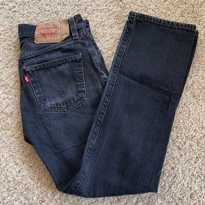 Levi’s Black 501 Jeans